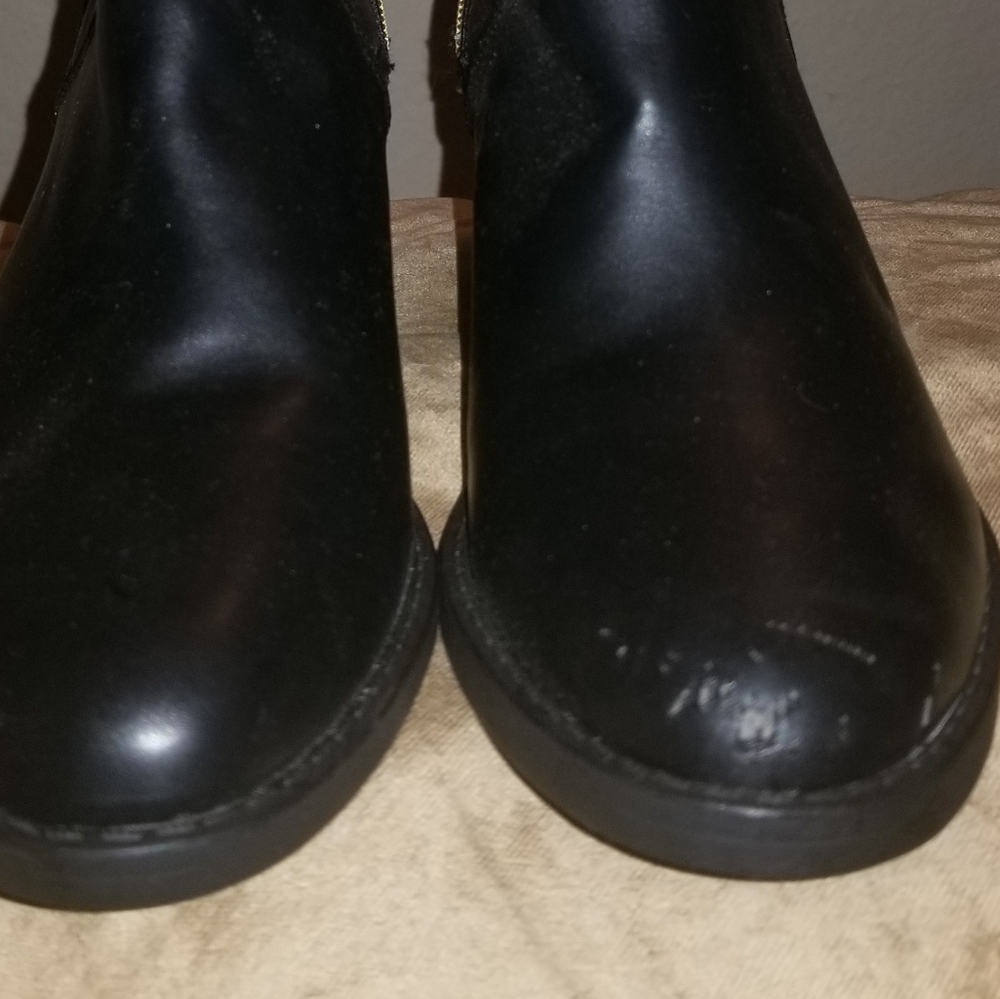 BC Footwear Ankle Boots / Booties - gold & black - Picture 2 of 8